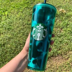 Starbucks Tumbler Blue Turquoise
